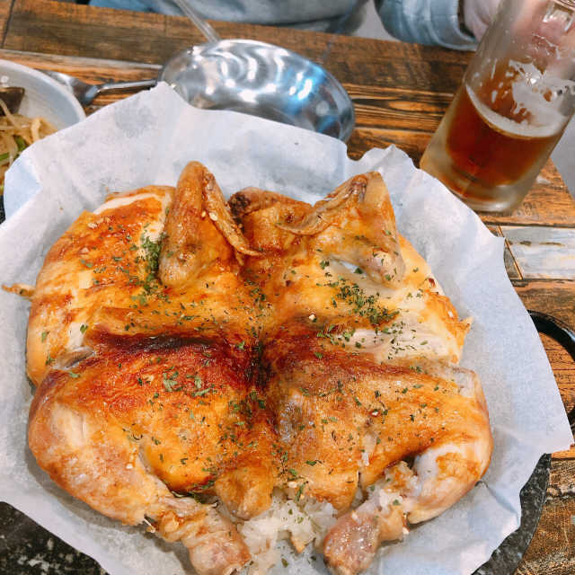 [의정부누룽지통닭] 누룽지통닭 한마리 + 음료수1 리뷰 사진
