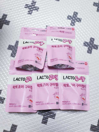 락토조이 구미젤리 복숭아맛 — 5점을 준 리뷰어가 2019년 8월 올린 사용 사진