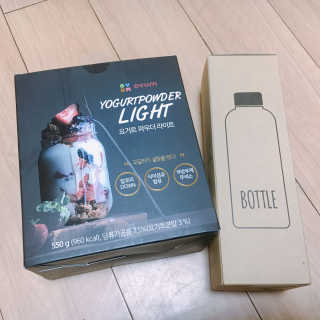 오붐주식회사 오붐 설탕을 뺀 요거트 파우더 라이트 550g+보틀 — 5점을 준 리뷰어가 2018년 1월 올린 사용 사진