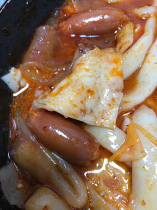식스레시피 마라떡볶이 쿠킹박스 2인분 — 5점을 준 리뷰어가 2019년 7월 올린 사용 사진