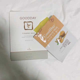 GoodDay Skincare GoodDay 강황 마스크 — 5점을 준 리뷰어가 2020년 2월 올린 사용 사진