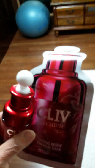 씨엘포 진생베리 프리미엄앰플30ml+진생베리 프리미엄마스크 — 3점을 준 리뷰어가 2019년 3월 올린 사용 사진