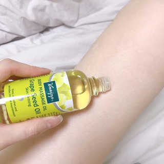[크나이프] 그레이프씨드 슬리밍 마사지오일 100ml — 5점을 준 리뷰어가 2019년 8월 올린 사용 사진