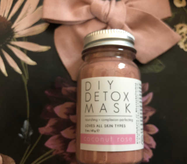 DIY Detox Mask - 코코넛 로즈 리뷰 사진