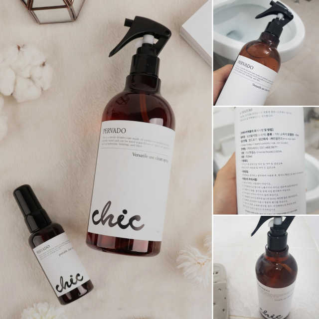 산소계 살균소독제 칙, CHIC 500ml 리뷰 사진