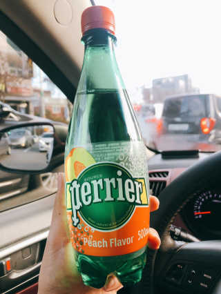 페리에 피치 500ml PET — 5점을 준 리뷰어가 2019년 11월 올린 사용 사진
