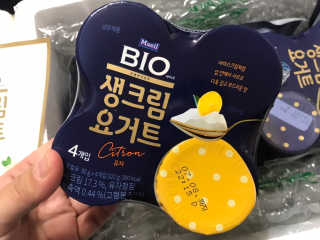 [매일 바이오] 생크림요거트 플레인 12개 + 유자 12개 — 5점을 준 리뷰어가 2019년 7월 올린 사용 사진