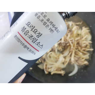 요요랩 요리요정 NO.1 볶음조림소스 420ml — 5점을 준 리뷰어가 2019년 10월 올린 사용 사진