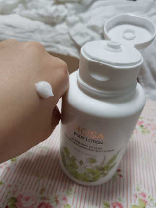 HOSA BODY WASH+BODY LOTION — 5점을 준 리뷰어가 2018년 3월 올린 사용 사진