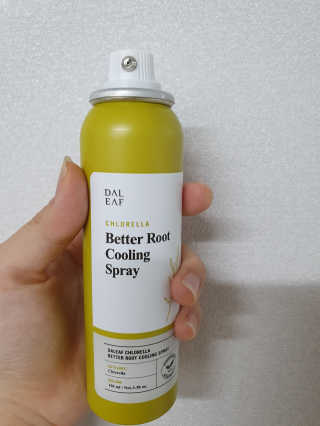 달리프 클로렐라 베러 루트 쿨링 스프레이 100ml — 3.5점을 준 리뷰어가 2019년 8월 올린 사용 사진