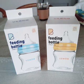 유비맘 신생아젖병 120ml 트리플팩_ 젖꼭지 포함 — 4점을 준 리뷰어가 2020년 3월 올린 사용 사진
