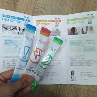 닥터라이즈 기억력이 필요한 순간 메모라이즈 1박스（10개입） — 5점을 준 리뷰어가 2019년 8월 올린 사용 사진