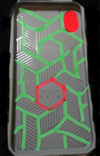 디자인스킨 아이폰 엑스를위한 DesignSkin 슬라이더 케이스 — 4.25점을 준 리뷰어가 2018년 4월 올린 사용 사진