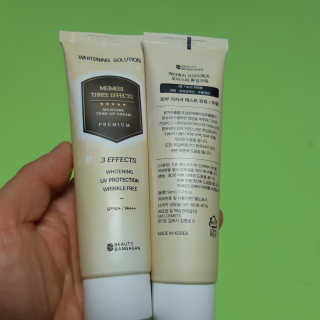 메이메리 쓰리이펙츠 모이스처 톤업크림 50ml — 5점을 준 리뷰어가 2020년 1월 올린 사용 사진