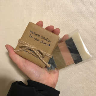 마마스케어 달맞이꽃 아기비누_민감하고 여린 피부 케어 — 4.5점을 준 리뷰어가 2018년 1월 올린 사용 사진