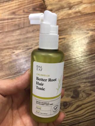 달리프 클로렐라 베러 루트 헤어토닉 100ml — 5점을 준 리뷰어가 2019년 8월 올린 사용 사진