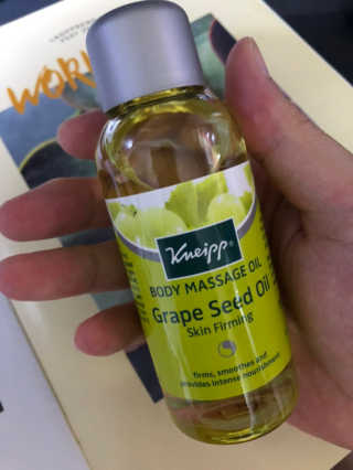 [크나이프] 그레이프씨드 슬리밍 마사지오일 100ml — 4점을 준 리뷰어가 2019년 9월 올린 사용 사진