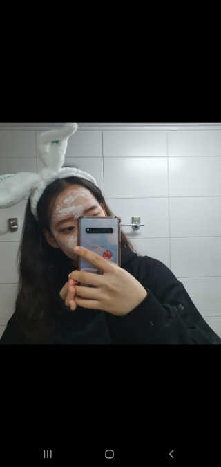 포레스트힐 그린 밸런스 클렌져 40ml + 토끼 헤어밴드 — 5점을 준 리뷰어가 2020년 2월 올린 사용 사진