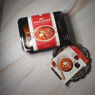 땡땡쿡 더실비김치찌개 2인분 710g 라면사리 포함 — 5점을 준 리뷰어가 2020년 1월 올린 사용 사진