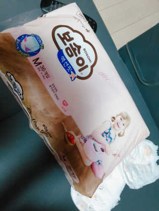 보솜이 액션핏 팬티형 — 5점을 준 리뷰어가 2019년 3월 올린 사용 사진