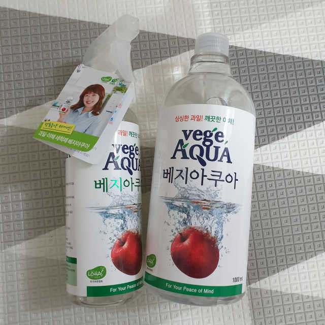 베지아쿠아 475ml + 리필 1000ml 1Set 리뷰 사진