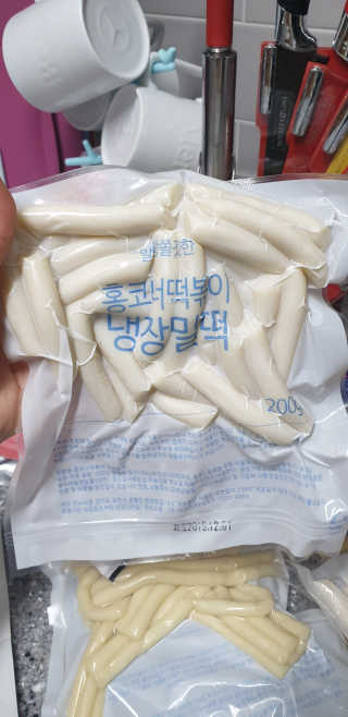 잠실맛집,홍코너떡볶이가우리집에[옛날맛,짜장맛옵션] — 5점을 준 리뷰어가 2019년 12월 올린 사용 사진