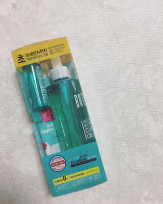 비알티씨 안티폴루션 블랙헤드 클렌징오일+티백클렌저 2매 — 3점을 준 리뷰어가 2019년 6월 올린 사용 사진