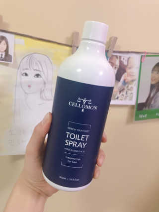 셀로몬 토일렛 스프레이 500ml — 4.5점을 준 리뷰어가 2018년 5월 올린 사용 사진