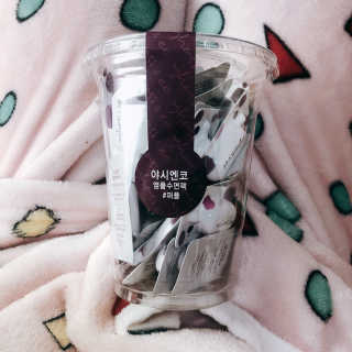 야시엔코 앰플수면팩 퍼플 — 4.5점을 준 리뷰어가 2019년 2월 올린 사용 사진