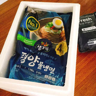 풀무원 여름별미 Best 냉면 세트 겨울동치미, 평양냉면 — 4.5점을 준 리뷰어가 2019년 6월 올린 사용 사진