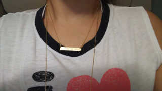 대만 BONNY & READ All You Need Is Love Necklace — 5점을 준 리뷰어가 2016년 9월 올린 사용 사진