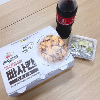 [치킨마루]-  빠사칸레드 + 콜라 500ml — 5점을 준 리뷰어가 2019년 5월 올린 사용 사진