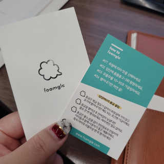 폼글 I foamgle [폼글] 거품가글 50ml 3종 - 민트, 라벤더, 라즈베리 — 5점을 준 리뷰어가 2019년 10월 올린 사용 사진
