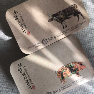 미티스트 더 맛있는 소담 소불고기 + 도담 돼지 불고기 — 4점을 준 리뷰어가 2019년 3월 올린 사용 사진
