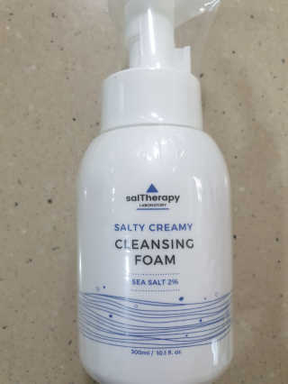 솔테라피 솔티 크리미 클렌징폼 300ml — 4점을 준 리뷰어가 2019년 4월 올린 사용 사진