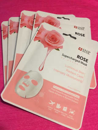 SNP Supercharged Mask_Rose Centifoli Flower — 4점을 준 리뷰어가 2019년 1월 올린 사용 사진
