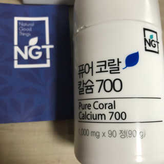 네츄럴굿띵스 퓨어 코랄 칼슘 700 30일분 — 4점을 준 리뷰어가 2018년 6월 올린 사용 사진
