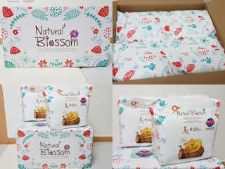 네추럴블라썸 NATURAL BLOSSOM 슈퍼 얇은 바지 기저귀 — 5점을 준 리뷰어가 2018년 10월 올린 사용 사진