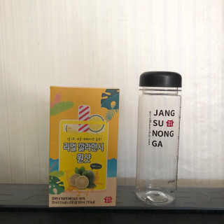 장수농가 리얼깔라만시 원샷 50ml 10팩+보틀 — 5점을 준 리뷰어가 2019년 5월 올린 사용 사진