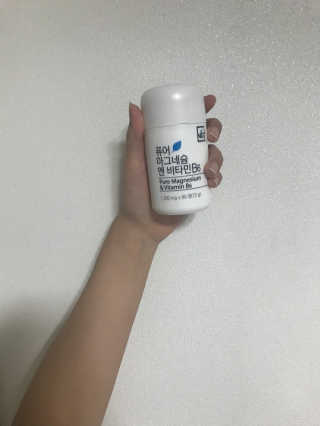 네츄럴굿띵스 퓨어 마그네슘 앤 비타민B6 30일분 — 5점을 준 리뷰어가 2018년 5월 올린 사용 사진