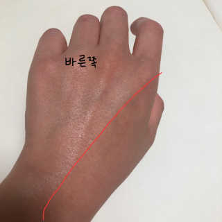 [후르디아] 혼합자차 선 에센스+톤업 선크림 2종 — 4점을 준 리뷰어가 2019년 6월 올린 사용 사진