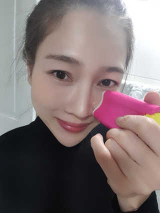 미플레이 진짜 경락 클렌징 스틱 — 4.67점을 준 리뷰어가 2018년 11월 올린 사용 사진