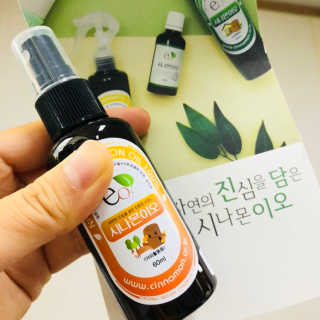 시나몬이오 시트로넬라 스프레이 모기,진드기 60ml — 4.67점을 준 리뷰어가 2018년 8월 올린 사용 사진