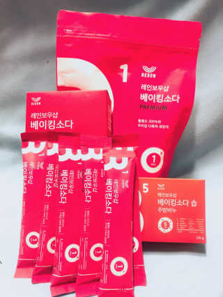 레인보우샵 베이킹소다 프리미엄 스틱포+1kg+베이킹소다 주방비누 — 5점을 준 리뷰어가 2018년 4월 올린 사용 사진