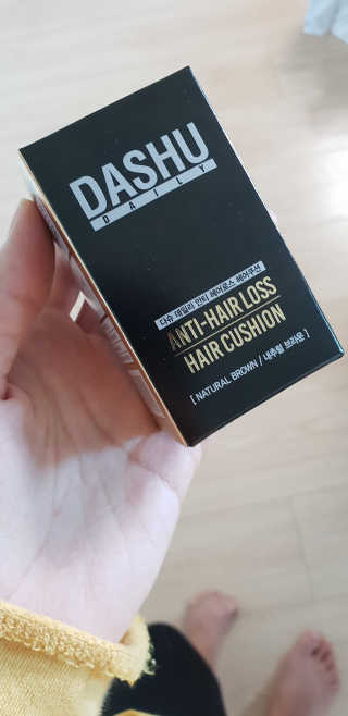 다슈코리아 다슈 데일리 안티 헤어로스 헤어쿠션 26g — 4.67점을 준 리뷰어가 2018년 10월 올린 사용 사진