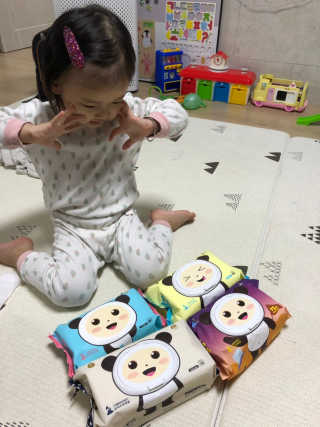 달곰이 물티슈 — 5점을 준 리뷰어가 2019년 3월 올린 사용 사진