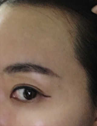 디앤디 헤어라인 블랙, 브라운 — 4점을 준 리뷰어가 2019년 10월 올린 사용 사진