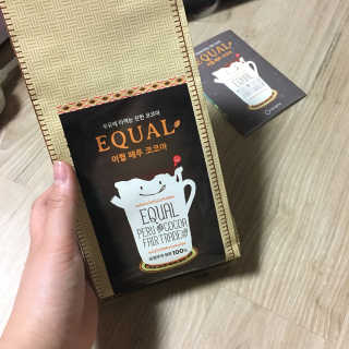 아름다운커피 공정무역 이퀄 페루 코코아 500g — 4점을 준 리뷰어가 2017년 9월 올린 사용 사진