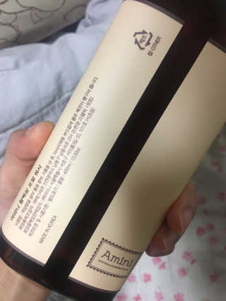 아미니 릴렉싱 오일워시 대용량 400ml — 5점을 준 리뷰어가 2019년 11월 올린 사용 사진