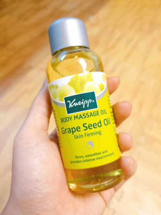 [크나이프] 그레이프씨드 슬리밍 마사지오일 100ml — 5점을 준 리뷰어가 2019년 8월 올린 사용 사진